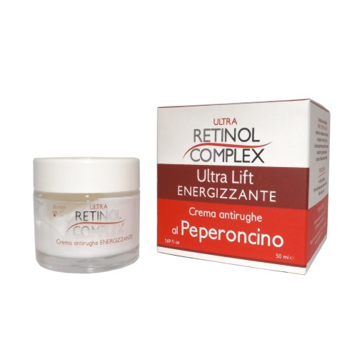 Retinol Complex Ultra Lift Energizzante - Crema Antirughe Al Peperoncino 50ml